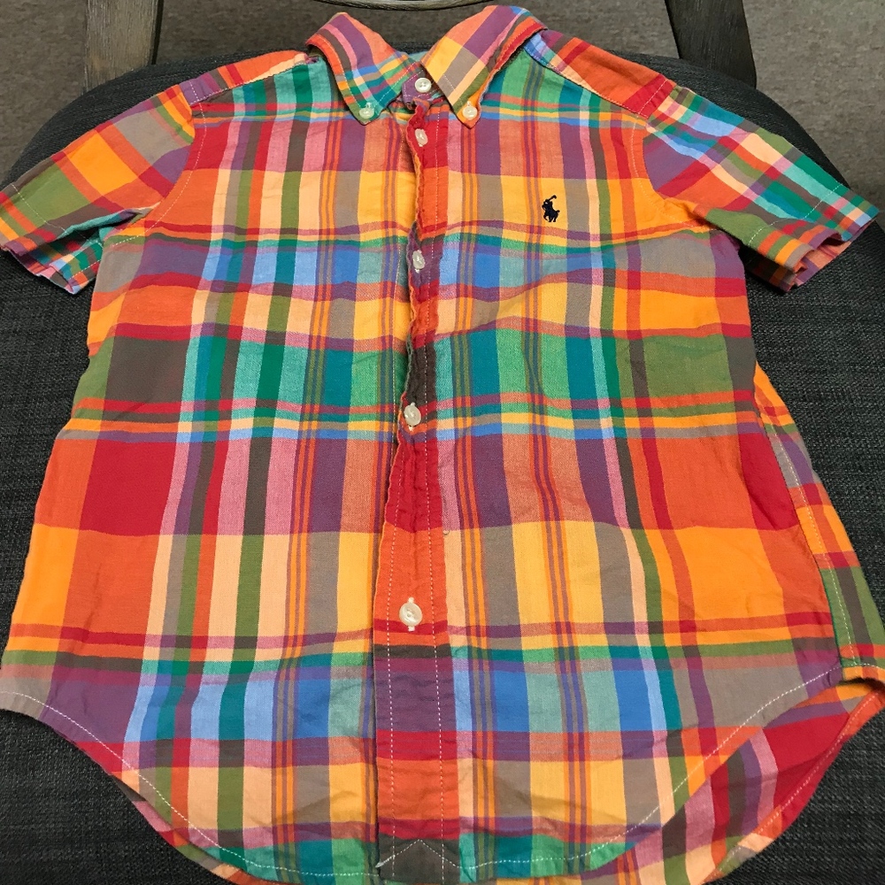 SALE‼️ NWOT, Boy's Polo Ralph Lauren Button Up 3T